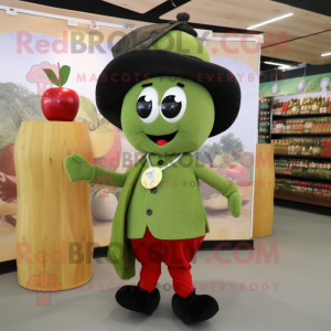 Olive Apple mascotte...