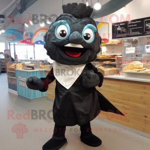 Black Fish And Chips maskot...