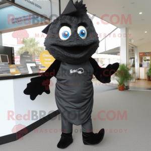 Black Fish And Chips maskot...