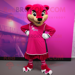 Magenta Puma mascotte...