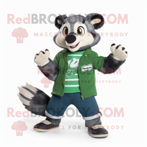 Forest Green Badger maskot...