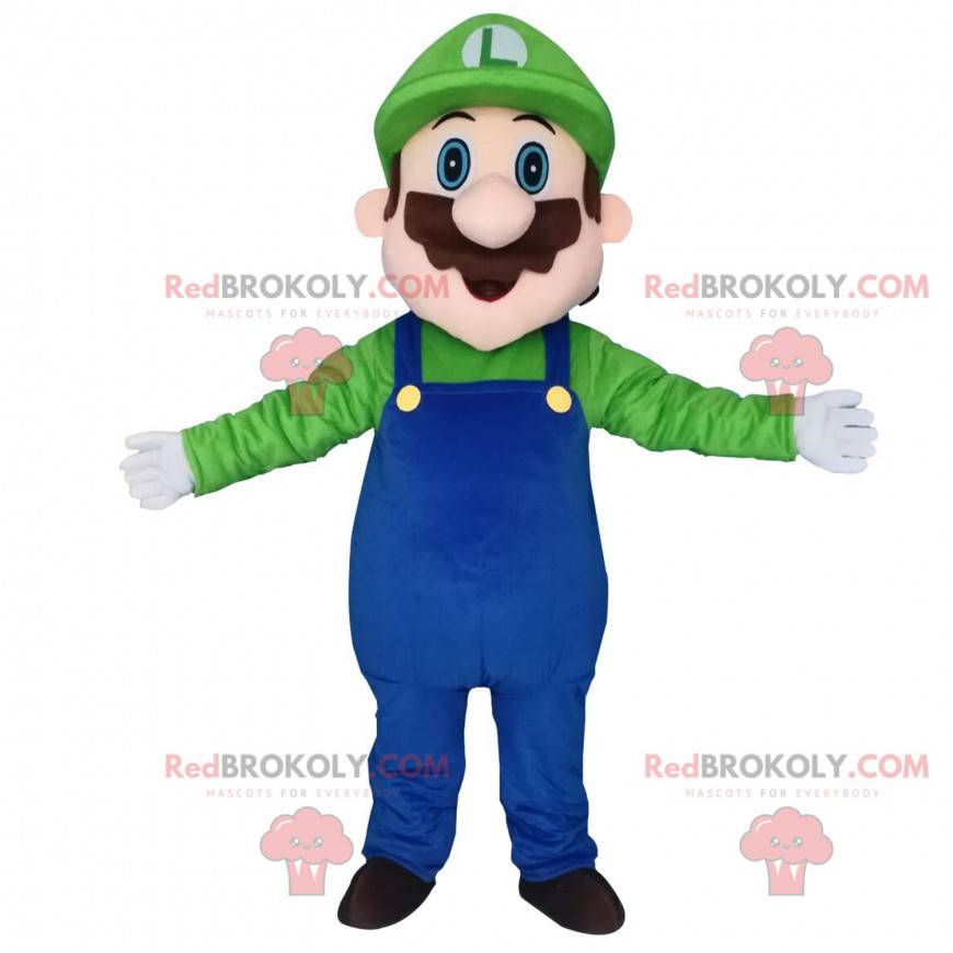 Maskot Luigi, slavný instalatérský přítel Maria z Nintenda -