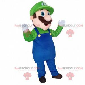 Maskot av Luigi, den berømte rørleggervennen til Mario fra