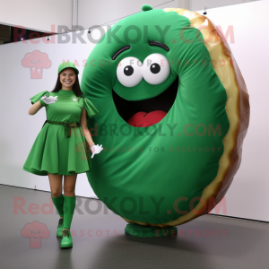 Forest Green Donut mascotte...