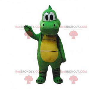 Mascot of Yoshi, the famous dragon from the video game Mario -