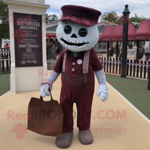 Maroon Graveyard maskot...