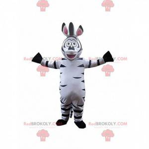 Mascot Marty, den berømte tegneserie zebra - Redbrokoly.com