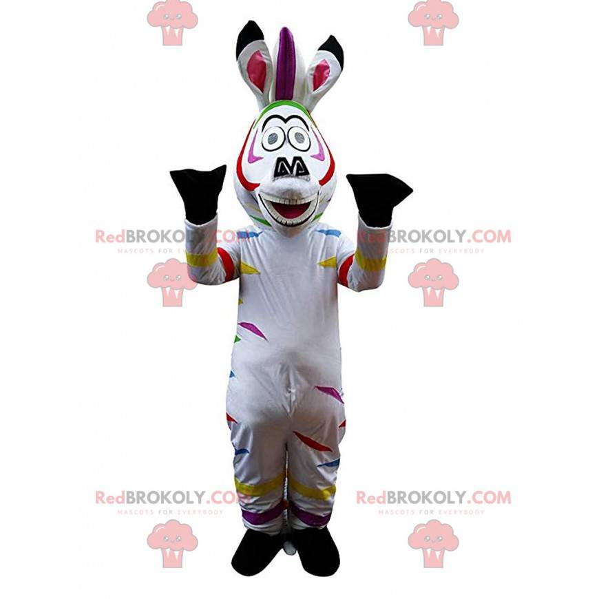 Mascot Marty, the famous cartoon zebra - Redbrokoly.com