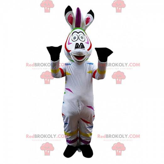 Mascot Marty, the famous cartoon zebra - Redbrokoly.com