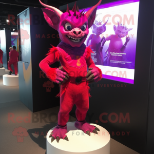 Magenta Gargoyle mascotte...