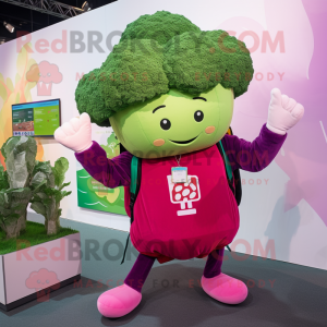 Magenta Broccoli mascotte...