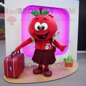 Magenta Apple mascotte...