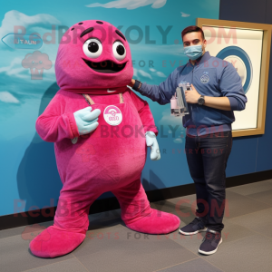 Magenta Seal mascotte...