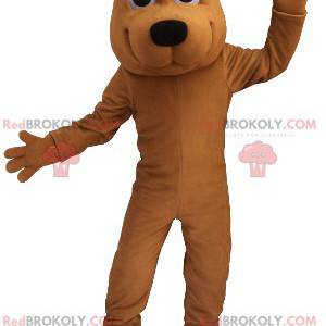 Mascotte d'ours marron - Redbrokoly.com