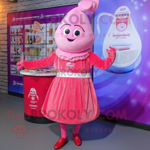 Roze Shakshuka mascotte...