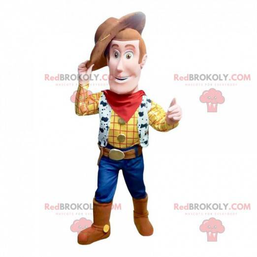 Mascote de Woody, o famoso xerife do desenho animado "Toy