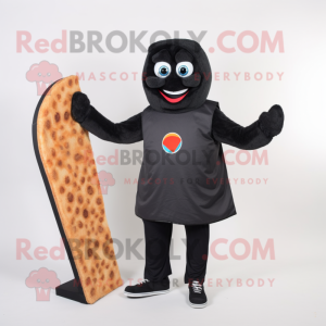 Postava maskota Black Pizza...