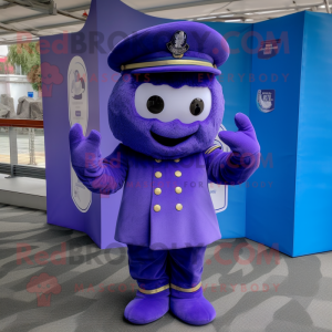 Purple Navy Soldier...