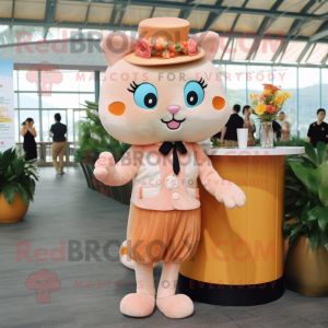 Postava maskota Peach Cat...