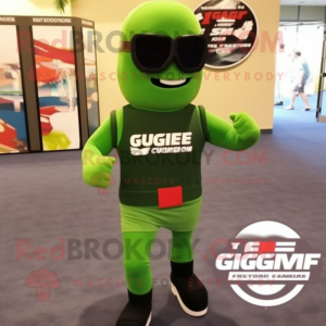 Forest Green Gi Joe maskot...