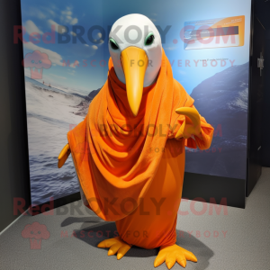 Orange Albatross maskot...