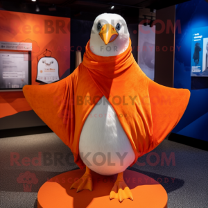 Oransje Albatross maskot...