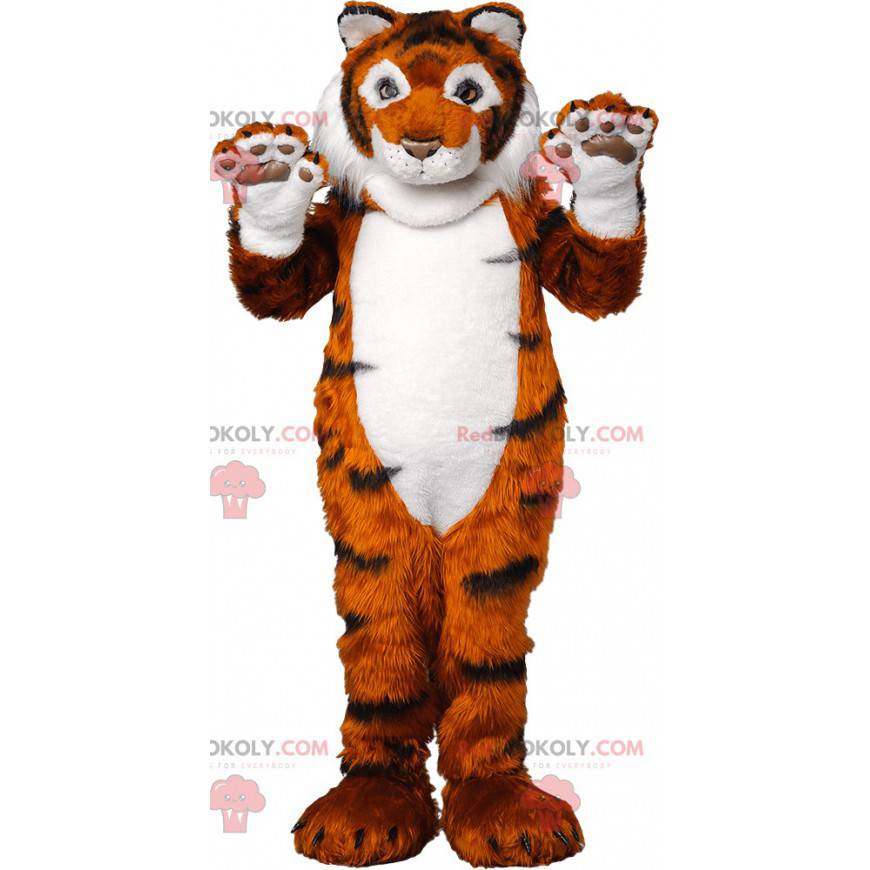 Gigantische tijger mascotte. tijgerpak - Redbrokoly.com