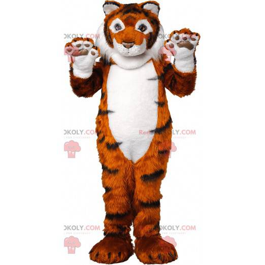 Mascote do tigre gigante. Fantasia de tigre - Redbrokoly.com