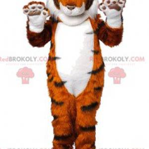 Kæmpe tiger maskot. Tiger kostume - Redbrokoly.com