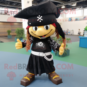 Black Pirate mascotte...