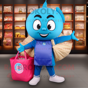 Blue Dim Sum mascotte...