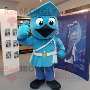 Turkis Navy Soldier maskot...