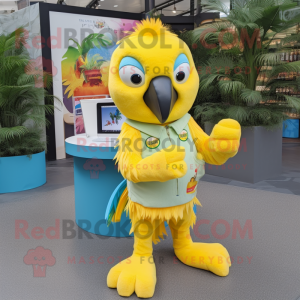 Sitrongul Macaw maskot...