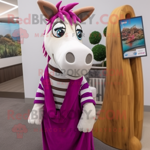 Magenta Quagga mascotte...