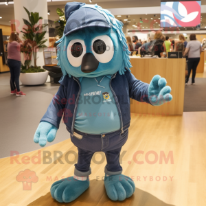 Postava maskota Teal...