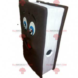 Mascote gigante do livro marrom. Fantasia de livro gigante -