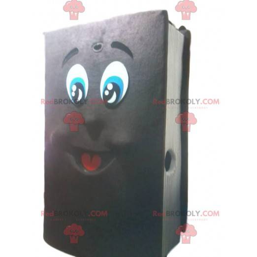 Riesiges braunes Buchmaskottchen. Riesiges Buchkostüm -
