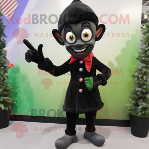 Black Elf mascotte kostuum...