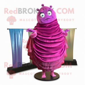 Magenta trilobiet mascotte...