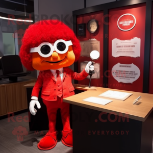 Red Attorney mascotte...