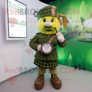 Olive Bagpipe mascotte...