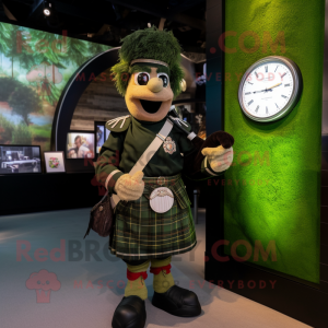Olive Bagpipe mascotte...