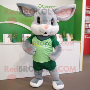 Groene Chinchilla mascotte...