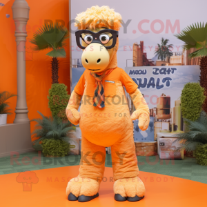 Orange Camel mascotte...