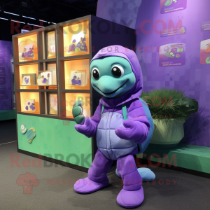 Lavender Turtle mascotte...