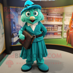 Postava maskota Teal...