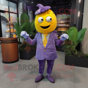 Purple Lemon mascotte...