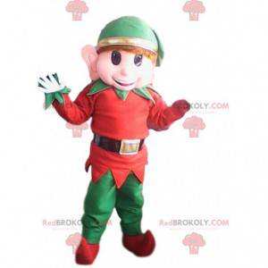 Mascote elfo infantil com orelhas grandes - Redbrokoly.com