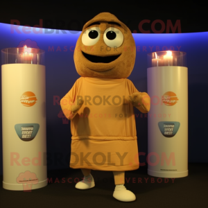 Tan Scented Candle maskot...