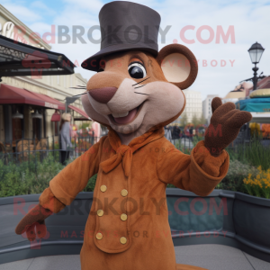 Brown Ratatouille mascotte...